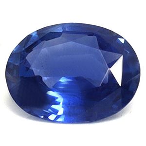 Szafir 1,03 ct, niebieski, szlif owalny