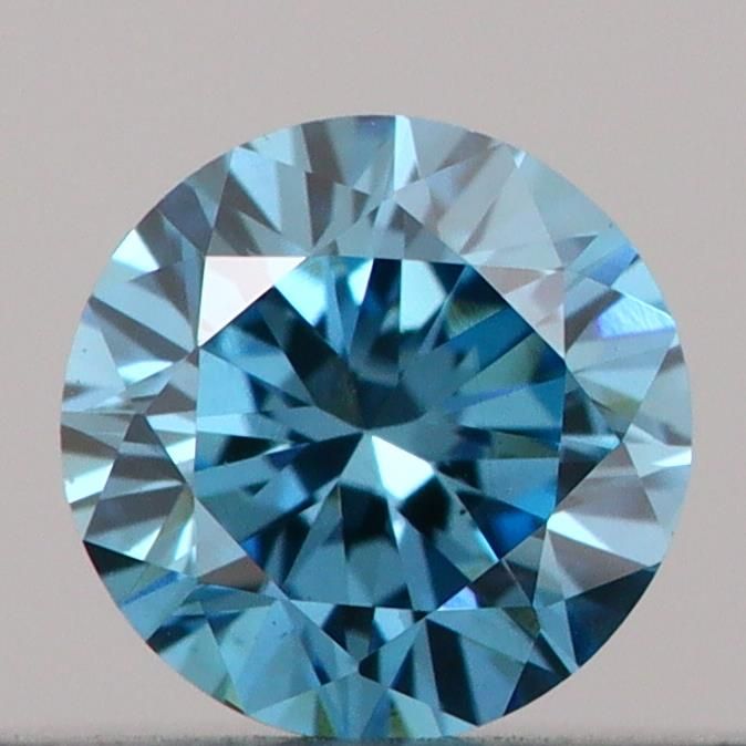 0.18 CT Fancy Vivid Blue ROUND