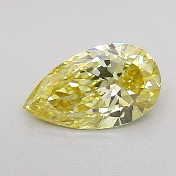 0.51 CT Fancy Vivid Yellow PEAR