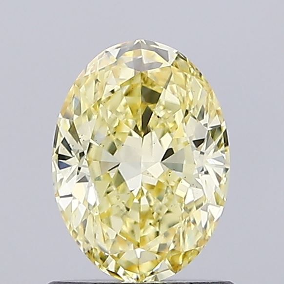 0.9 CT Fancy Intense Yellow OVAL