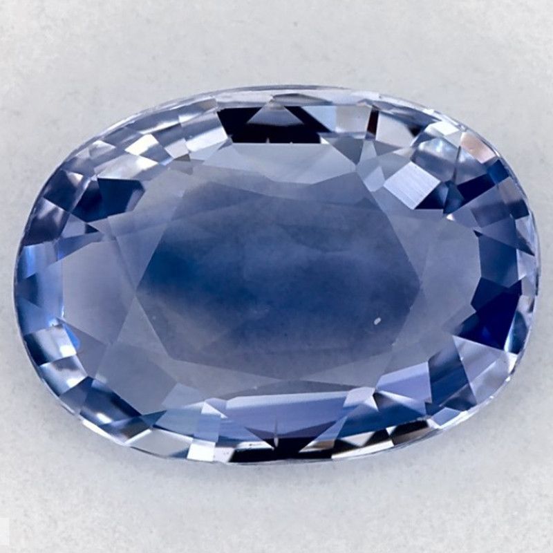 Szafir 1,96 ct, niebieski, szlif owalny