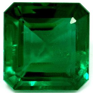 Szmaragd 6,40 ct, zielony, szlif szmaragdowy