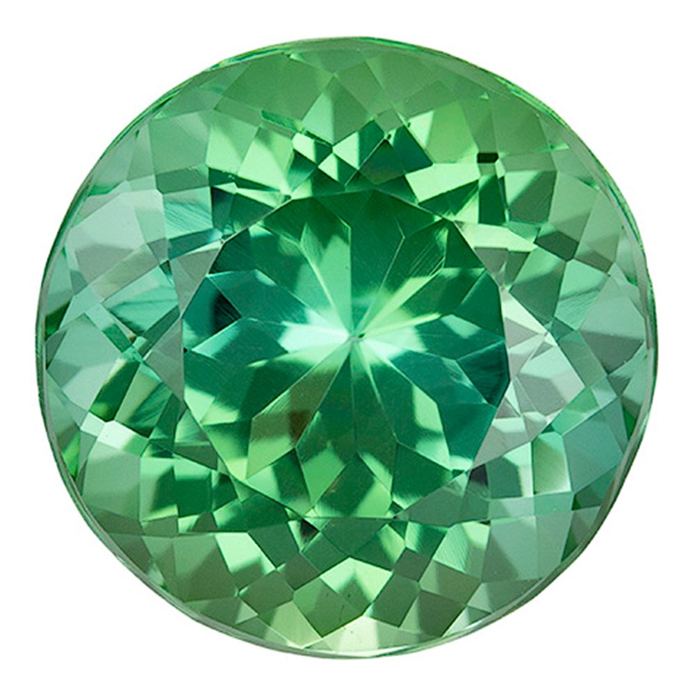 TOURMALINE FACETED 7.45ct TEAL SI BRAZIL HEATED