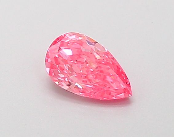 0.34 CT Fancy Vivid Pink PEAR