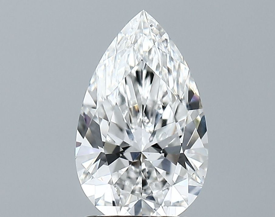 Diamant Poire 1.62 ct - Couleur E - Pureté VS1