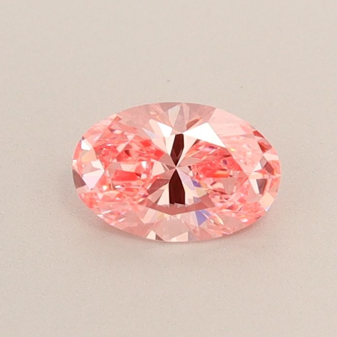 0.43 CT Fancy Vivid Pink OVAL