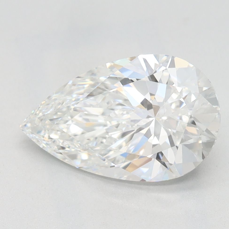 Diamant Poire 1.66 ct - Couleur D - Pureté VVS2
