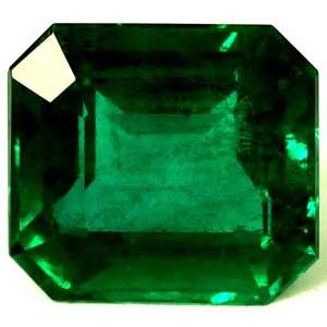 Szmaragd 3,02 ct, zielony, szlif szmaragdowy