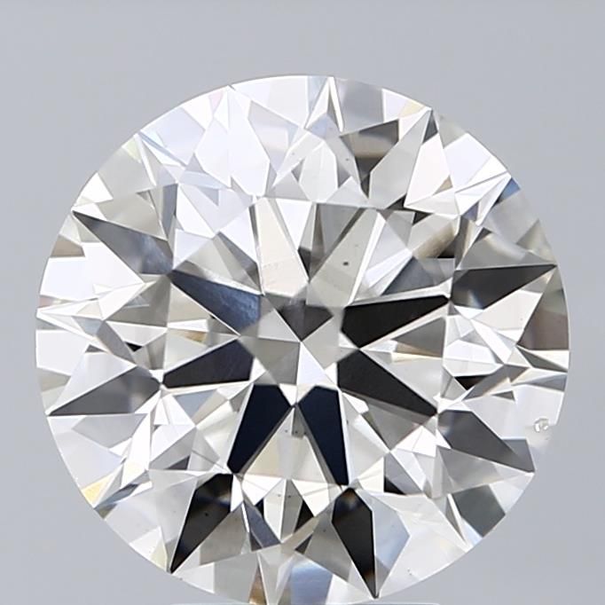 Diamant Rond 4.70 ct - Couleur H - Pureté VS2