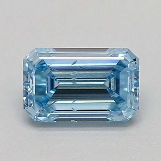 0.3 CT Fancy Intense Blue EMERALD