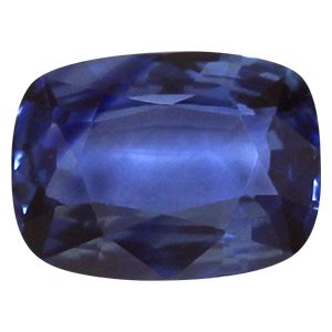 Szafir 1,12 ct, niebieski, szlif cushion