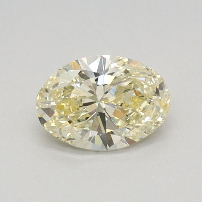 0.39 CT Light Yellow OVAL