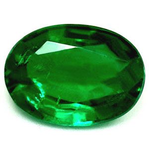 Szmaragd 1,67 ct, zielony, szlif owalny
