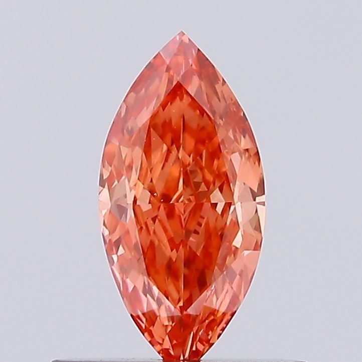 0.4 CT Fancy Intense Red MARQUISE