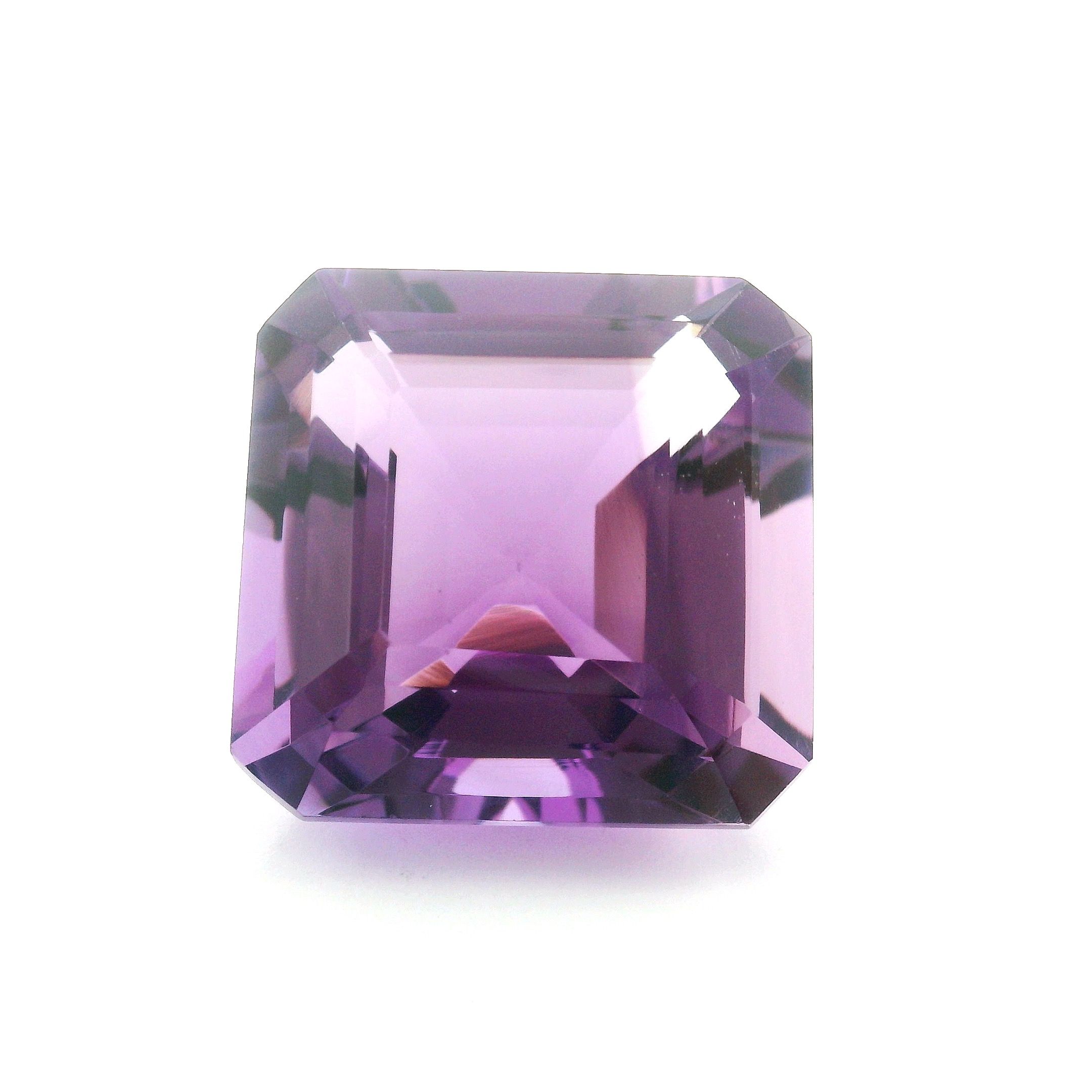 Ametyst 25,16 ct, purpurowy, szlif ośmiokątny