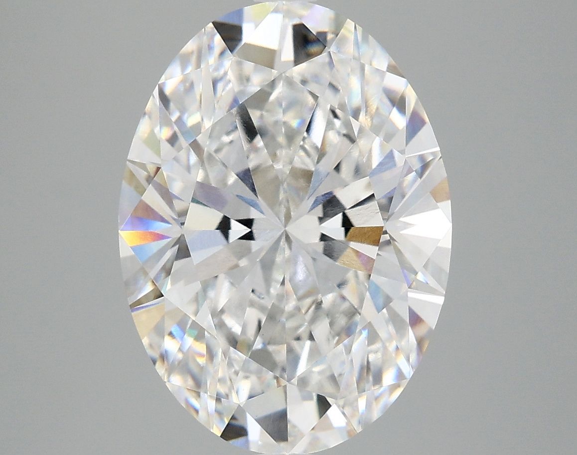 Diamant Ovale 5.10 ct - Couleur D - Pureté VVS2
