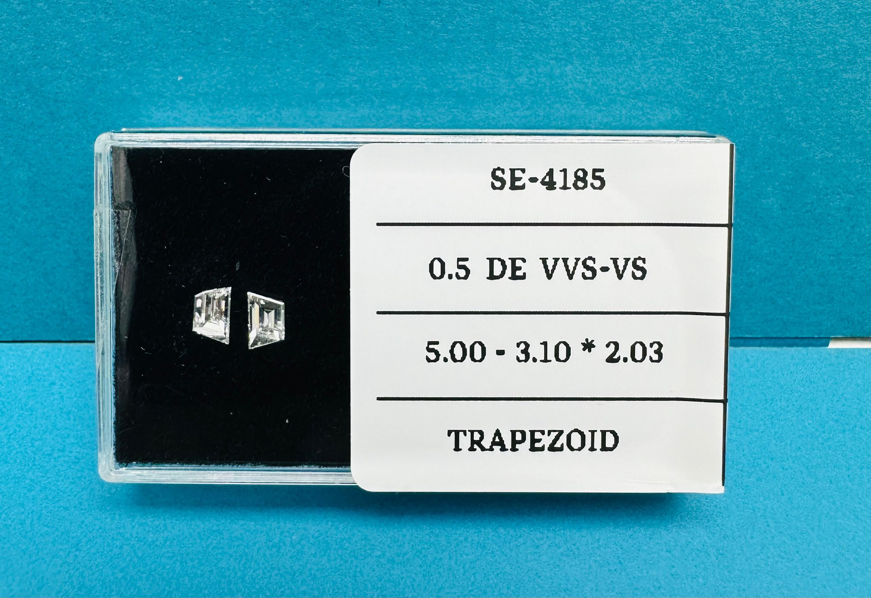 Prírodný diamant trapezoid,...