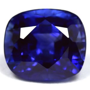 Szafir 1,12 ct, niebieski, szlif cushion