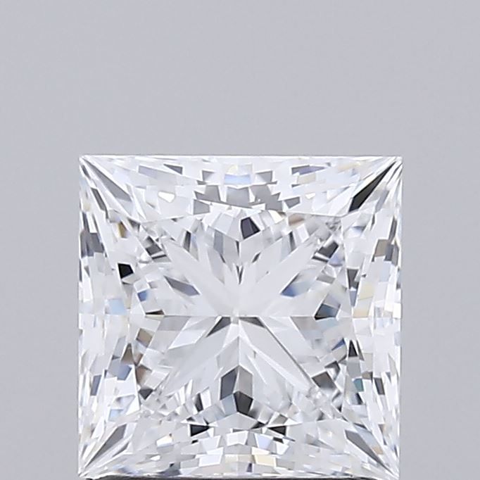 Diamant Princesse 1.52 ct - Couleur D - Pureté VVS1