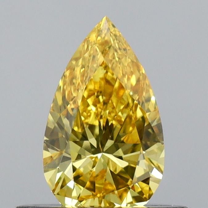 0.45 CT Fancy Vivid Yellow PEAR