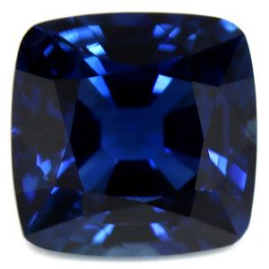 Szafir 1,59 ct, niebieski, szlif cushion