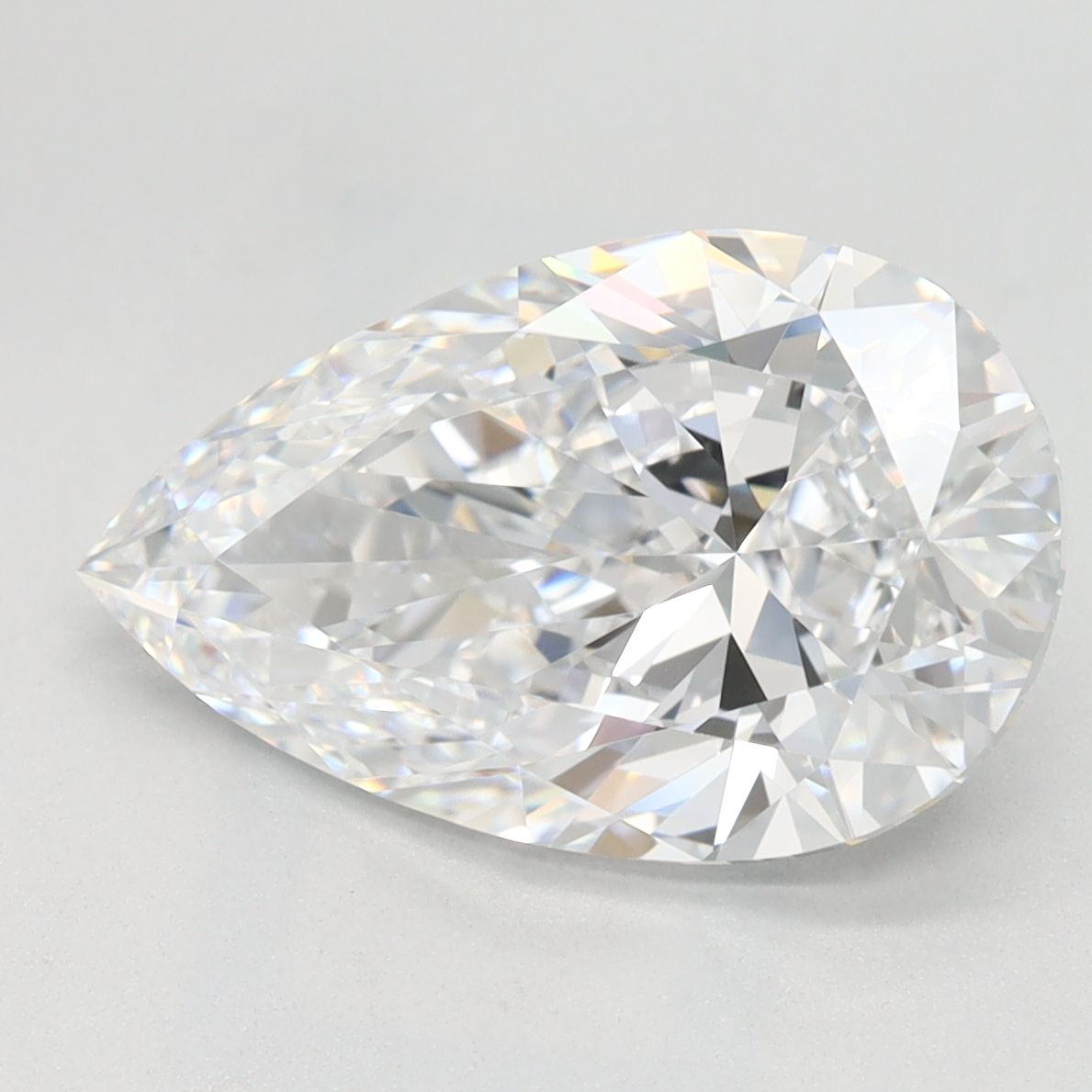 Diamant Poire 3.25 ct - Couleur D - Pureté VVS1