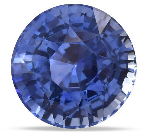 Szafir 4,03 ct, niebieski, szlif okrągły