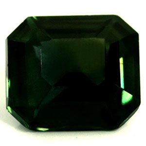 Szafir 1,16 ct, morski, szlif szmaragdowy