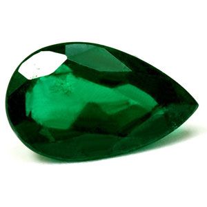 Szmaragd 4,08 ct, zielony, szlif gruszka