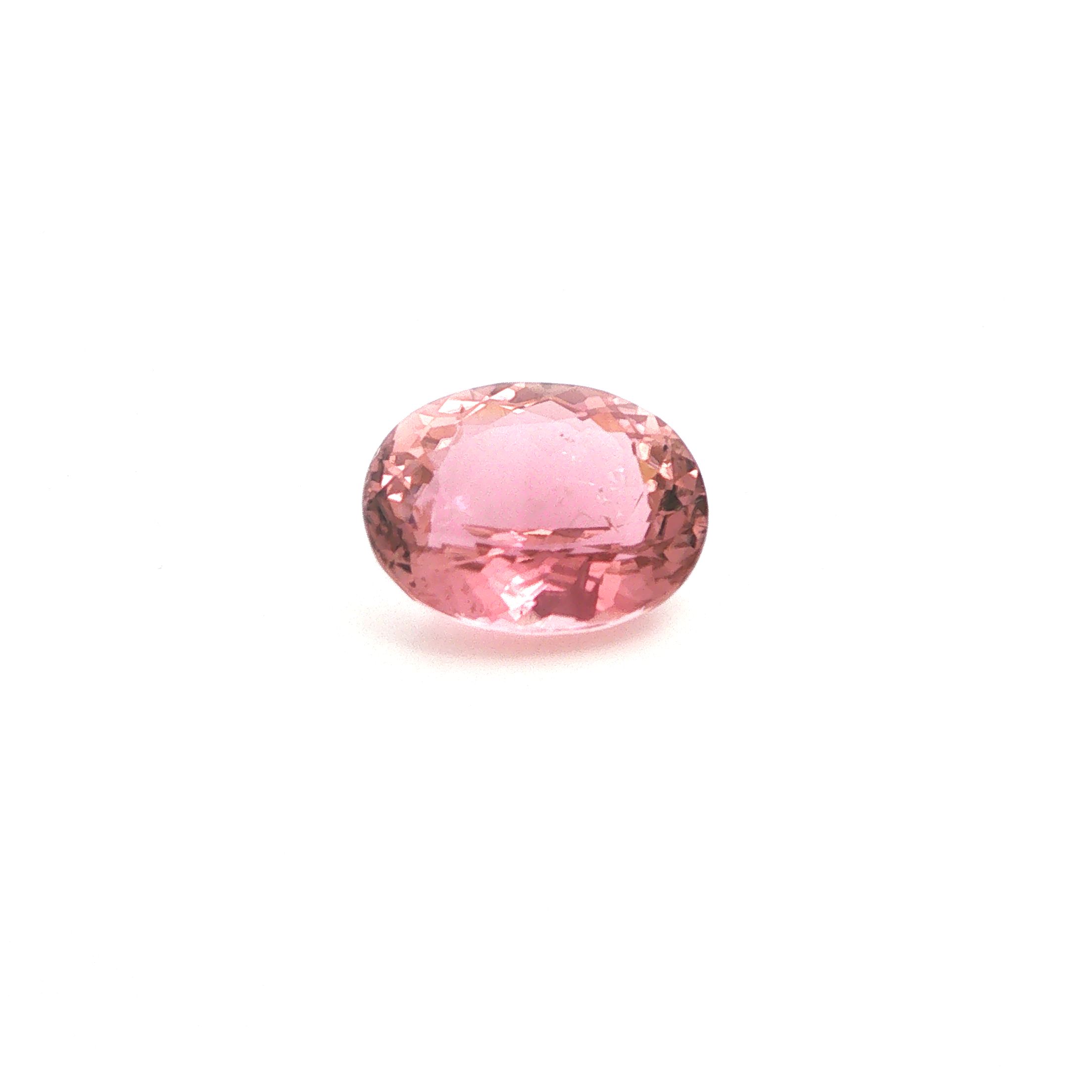 10.03 ct Oval tourmaline