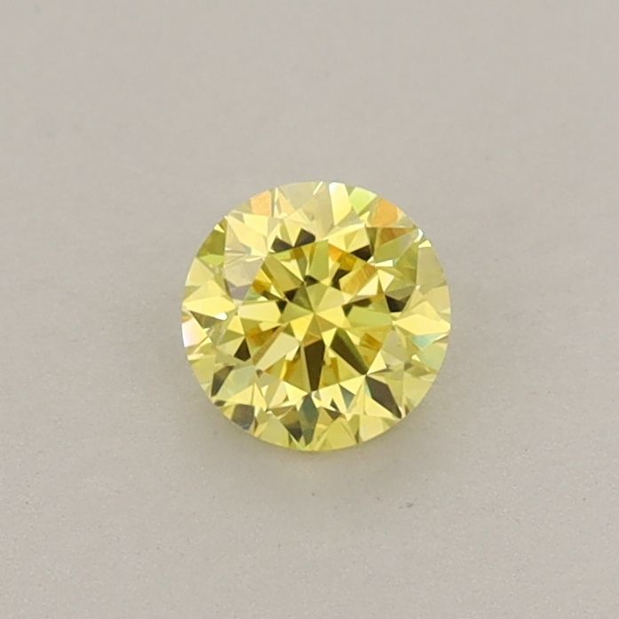 0.31 CT Fancy Intense Yellow ROUND