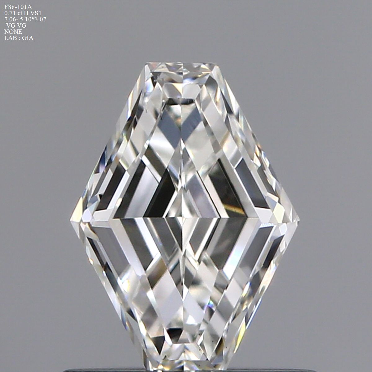 Prírodný diamant lozenge,...