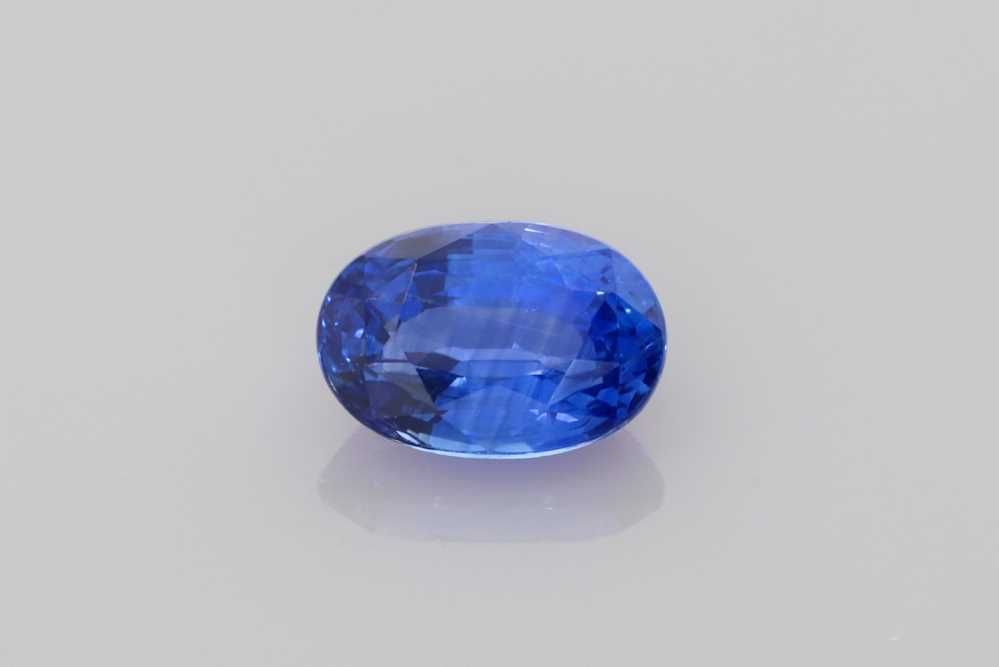 SAPPHIRE FACETED 1.33ct BLUE Vivid BLUE SI SRILANKA HEATED