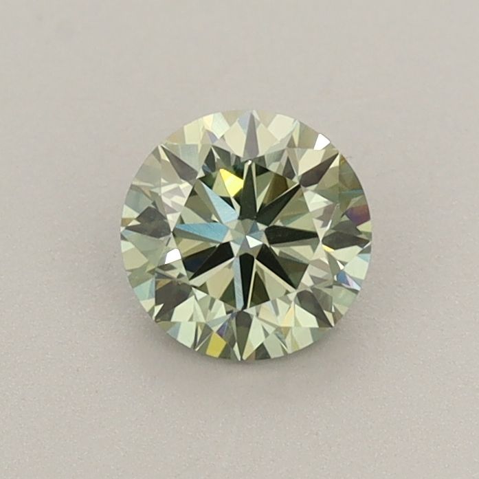0.52 CT Fancy Vivid Green ROUND