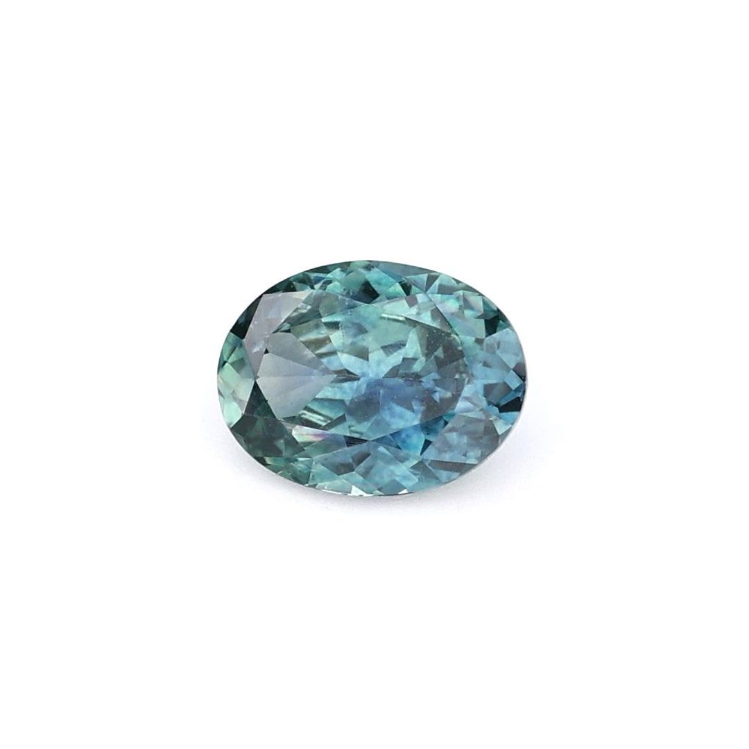 SAPPHIRE FACETED 0.89ct GREEN Green EC UNITEDSTATES HEATED