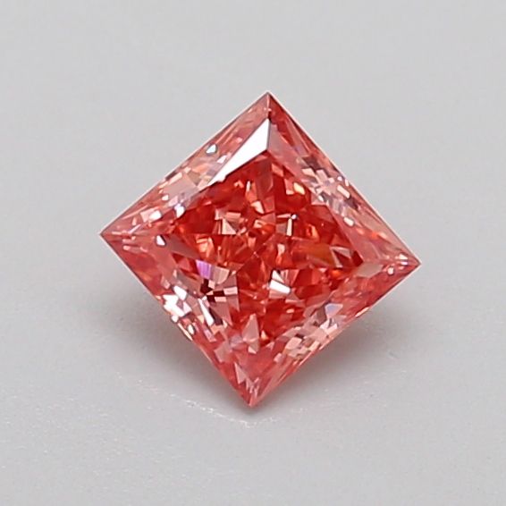 0.43 CT Fancy Vivid Reddish Red PRINCESS