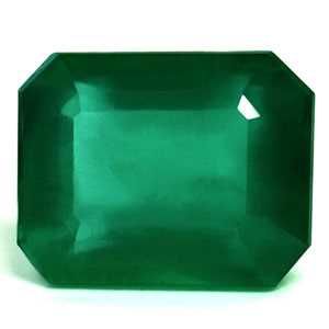 Szmaragd 2,18 ct, zielony, szlif szmaragdowy