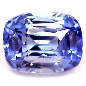 Szafir 1,18 ct, niebieski, szlif cushion