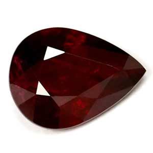 RUBY FACETED 1.09ct RED Pigeon Blood Red SI REST_OF_AFRICA HEATED