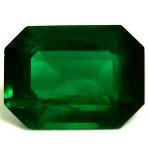 Szmaragd 1,17 ct, zielony, szlif szmaragdowy
