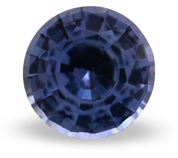 SAPPHIRE FACETED 0.84ct BLUE Blue EC SRILANKA HEATED
