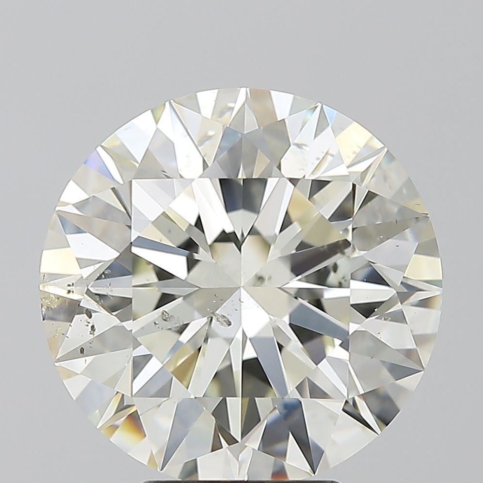ROUND 5.41 Ct  J SI2 EX EX NON