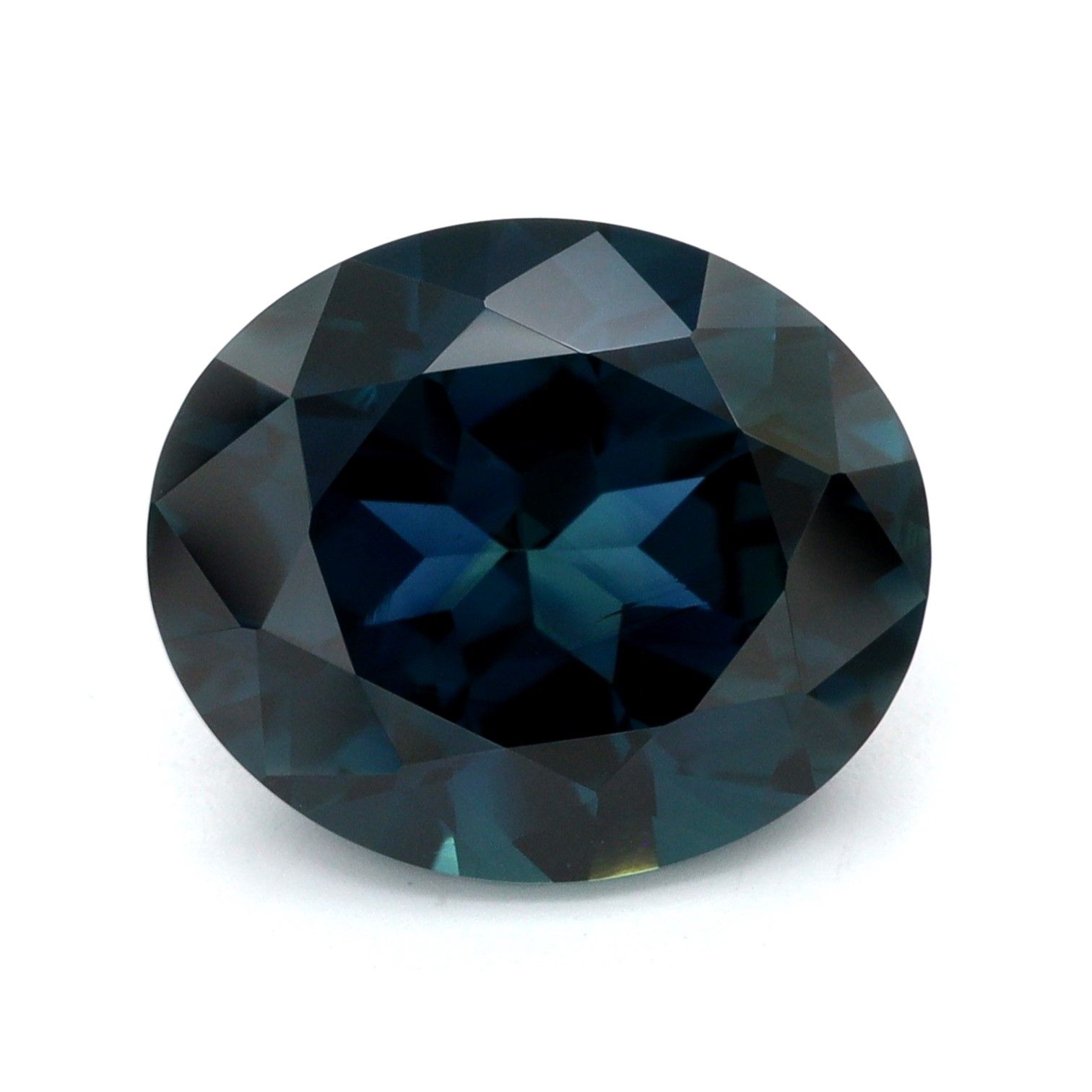 SAPPHIRE FACETED 4.37ct BLUE BLUE EC AUSTRALIA HEATED