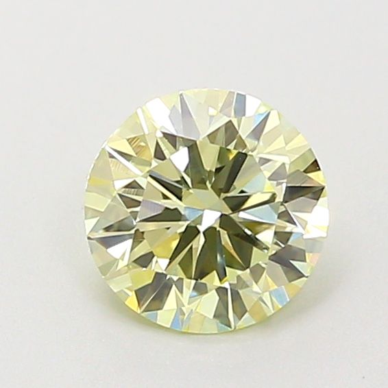 0.54 CT Fancy Yellow ROUND