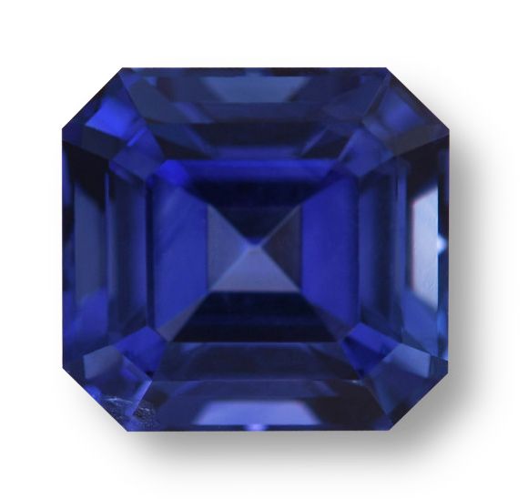 SAPPHIRE FACETED 2.12ct BLUE Blue EC SRILANKA HEATED