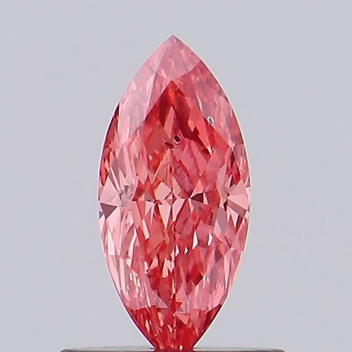 0.61 CT Fancy Vivid Pink MARQUISE
