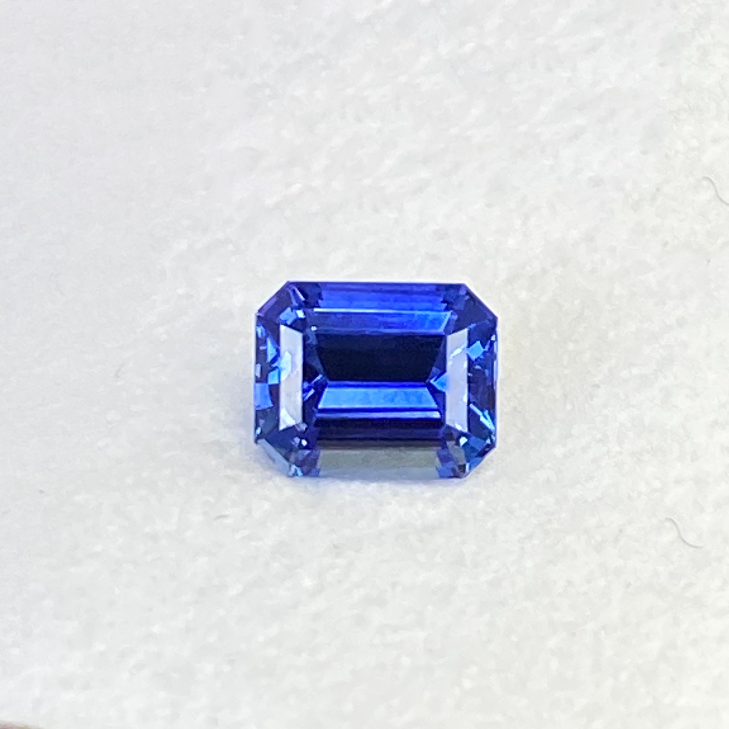 SAPPHIRE FACETED 1.06ct BLUE Blue EC SRILANKA HEATED