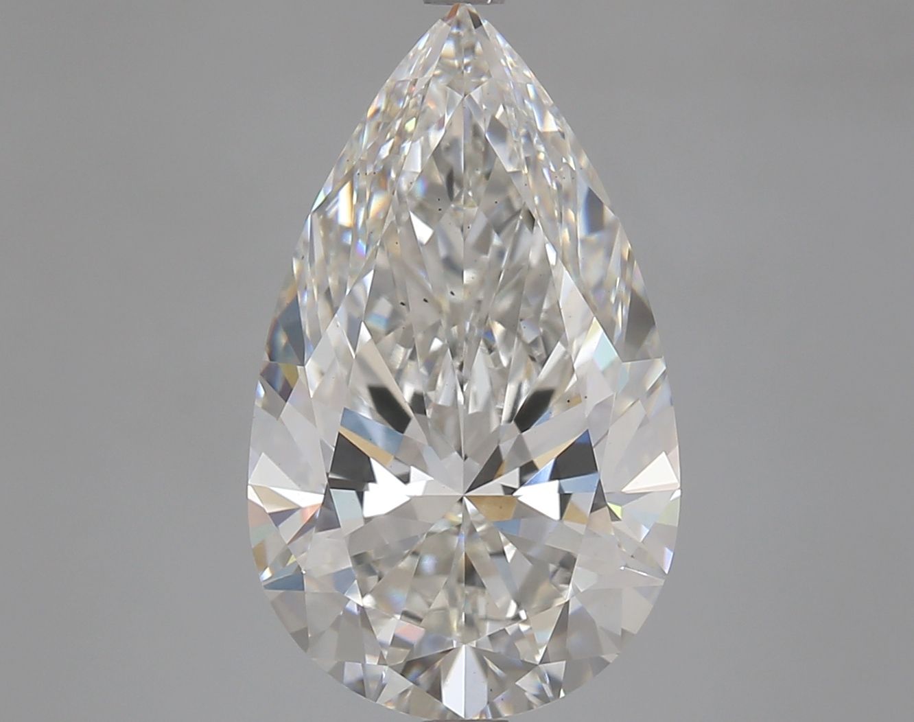 Diamant Poire 6.13 ct - Couleur G - Pureté VS2