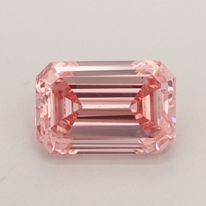 0.7 CT Fancy Intense Pink EMERALD