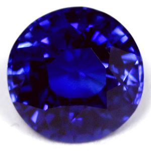 SAPPHIRE FACETED 1.18ct BLUE Intense Blue EC SRILANKA HEATED